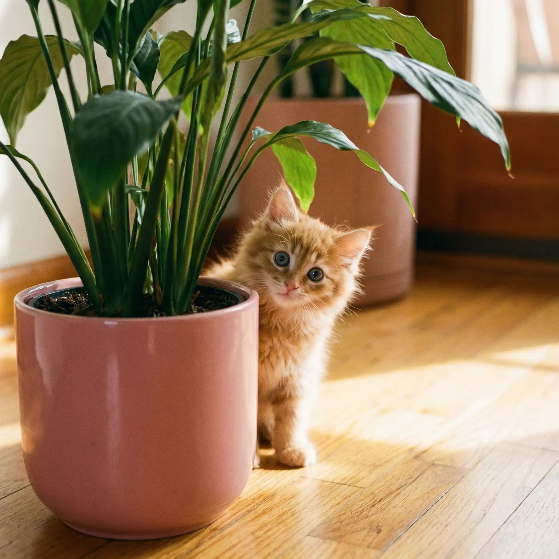 小猫从花盆后探头 - 葫芦娃里不卖药千万影片你需要App