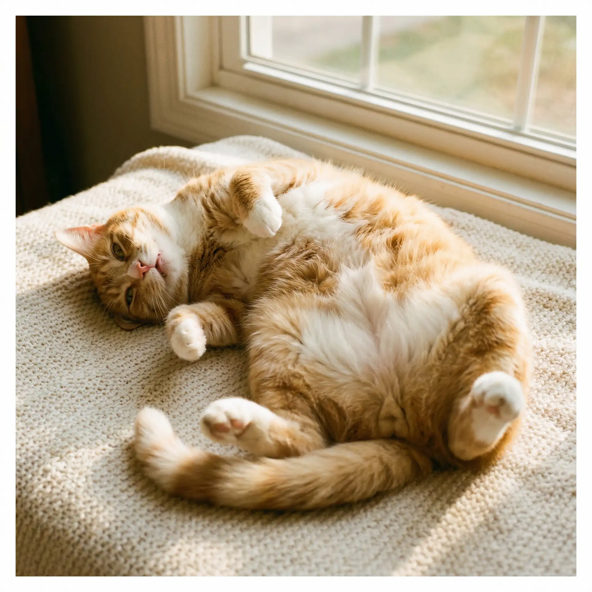 猫咪仰躺露出肚皮 - 葫芦娃里不卖药千万影片你需要App